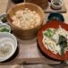 つくば おひつごはん四六時中 イーアスつくば店 ホタテ貝 バター醤油 おひつミニ麺セット